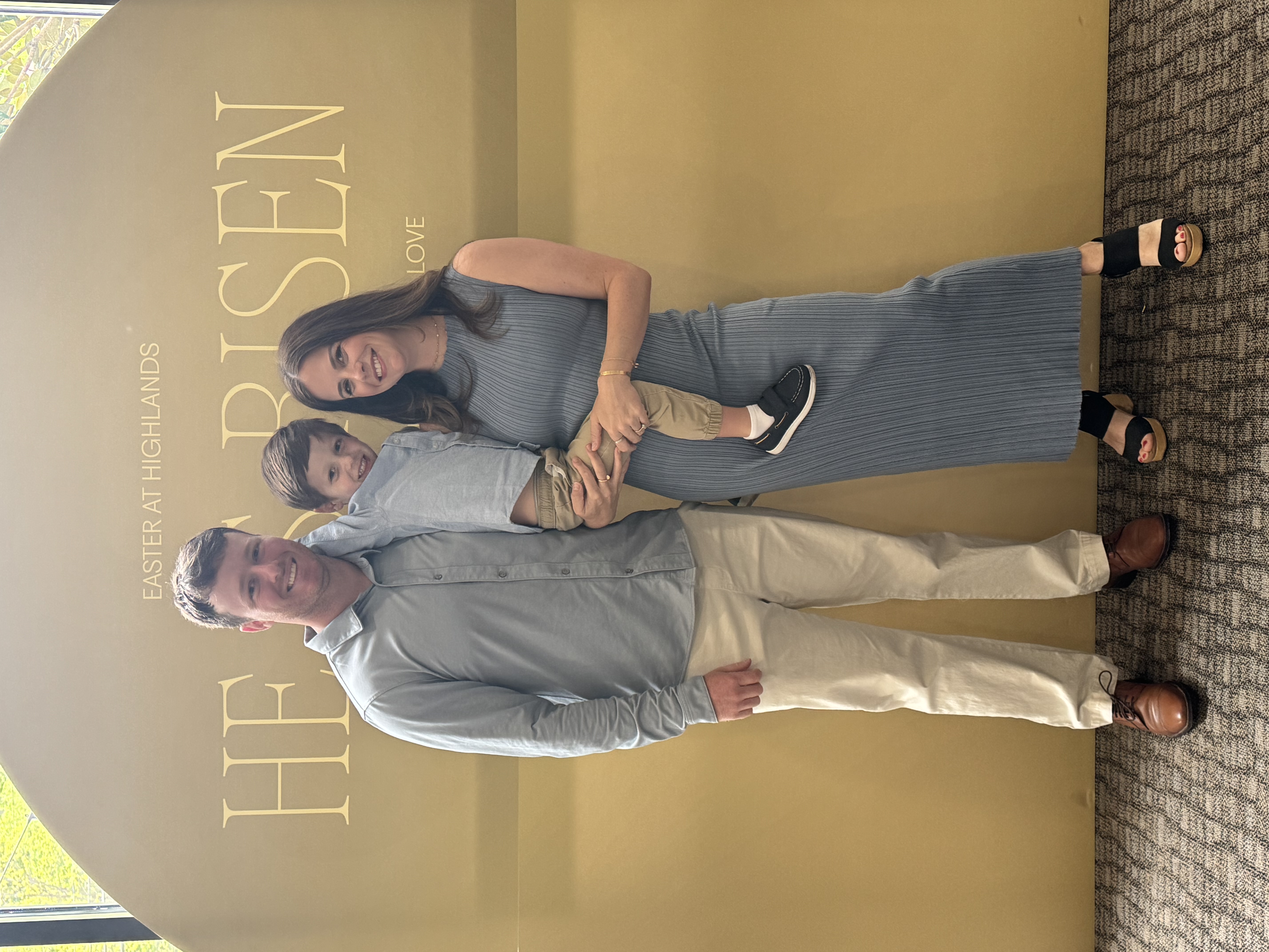 Tanner Barnes, Owner, with his family