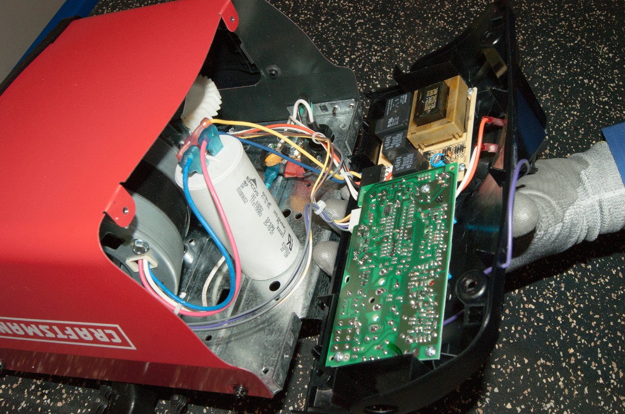 Garage door opener internal repair